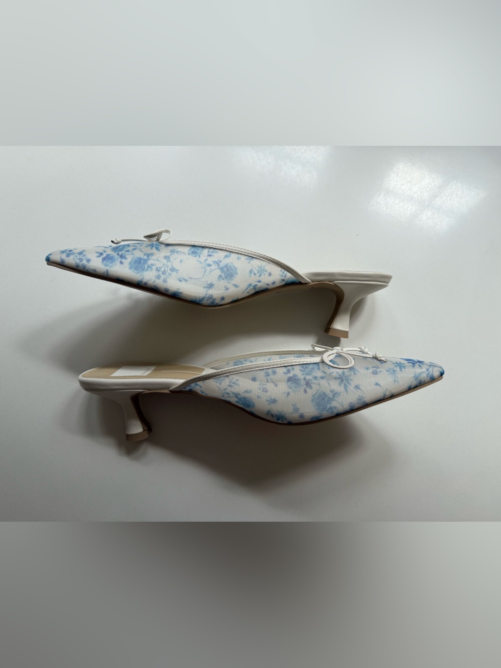 DOLCE VITA Cleo Printed Mesh Mule Heels Size 10 - NEW!❤️ - Picture 3 of 6